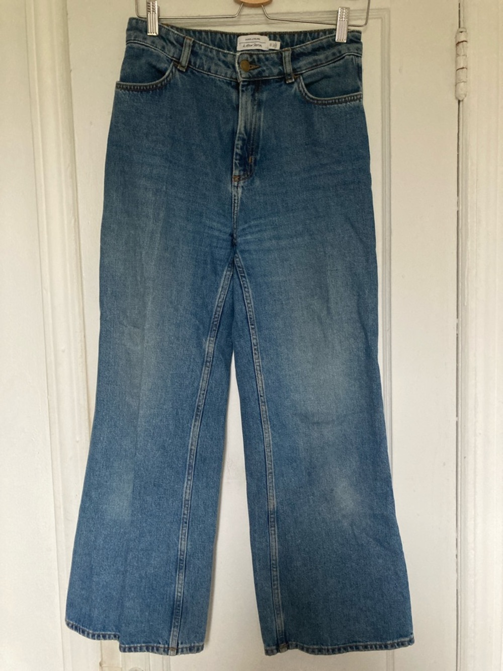& Other Stories Medium Blue Boot-Cut Jeans